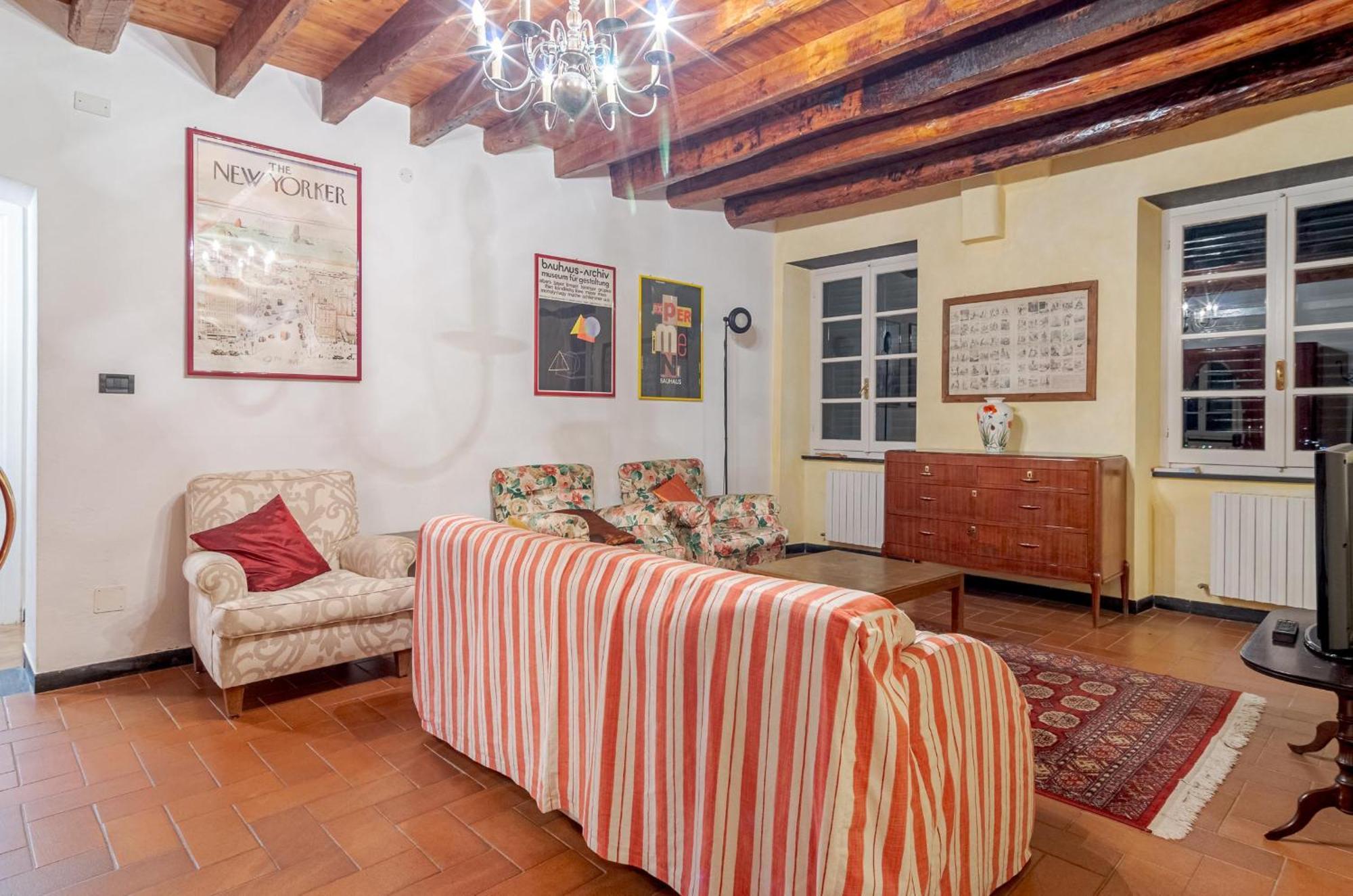 Recco Apartment With View And Pool Экстерьер фото